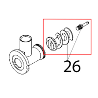 Screw shaft aluminium Fimar 12/TS