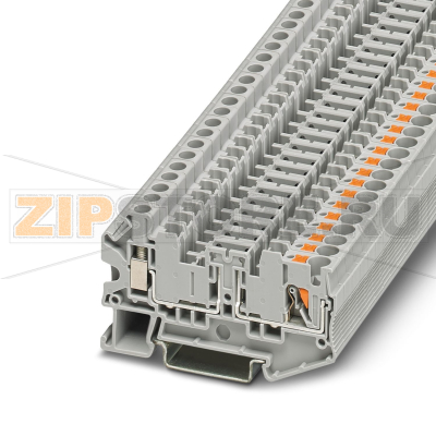 Клемма Push-in, серая CHIKU RPV 4-TG(-P) 