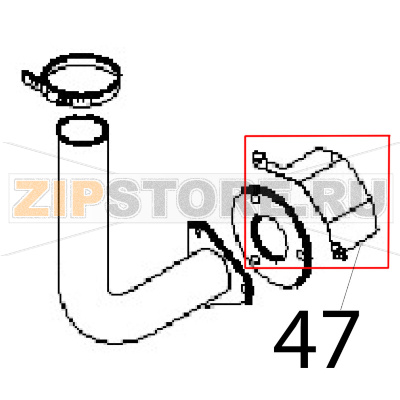 Extraction guard Angelo Po FM1011E1 Extraction guard Angelo Po FM1011E1Запчасть на деталировке под номером: 47