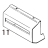 Cutter cover Toshiba TEC B-SX4T-GS20-QM-R