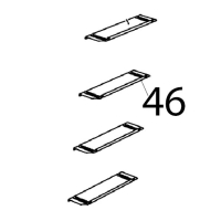 Distanziale carter aria Unox XBC 1005E