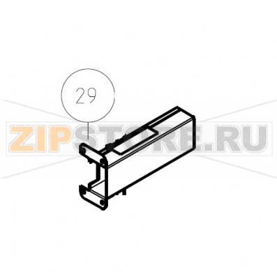 Vano per scatola portagettoni Imesa LM 23              Vano per scatola portagettoni Imesa LM 23Запчасть на сборочном чертеже под номером: 29Название запчасти на итальянском языке: Vano per scatola portagettoni Imesa LM 23