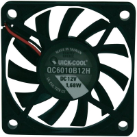 Вентилятор 12 В/DC, 25.74 м³/ч, 60x60x10 мм QuickCool QC6010B12H