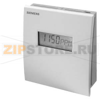 QPA2080D - Датчик качества воздуха CO<SUB>2</SUB>+температуры в помещении с дисплеем Siemens QPA2080D