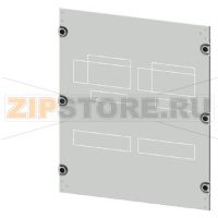 SIVACON S4 Masking frame SENTRON 3VA 3VA23 (up to 400 A) 3VA24 (up to 630 A) 4-pole Upright mounting position Fixed mounting Number of switches 2 Height 600 mm Width 600 mm Siemens 8PQ2060-6BA26
