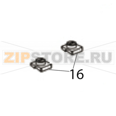 TPH Spring holder Godex EZPi-1300 TPH Spring holder Godex EZPi-1300Запчасть на деталировке под номером: 16Название запчасти Godex на английском языке: TPH Spring holder EZPi-1300.