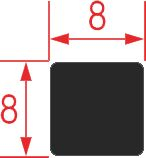FIBREGLASS GASKET - 3m 