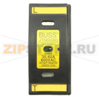 Держатель предохранителя, 30 A, AC 600 В, J, 1P, UL Eaton J 30A TOUCHSAFE HOLDER