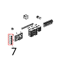 Condensatore 6.3 μF, 450 V/AC, 50/60 Hz Unox XVC 1005P