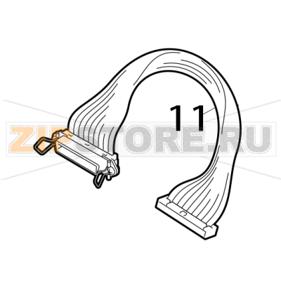 RIP-C Harness Toshiba TEC B-852-TS12-QQ RIP-C Harness Toshiba TEC B-852-TS12-QQЗапчасть на деталировке под номером: 11