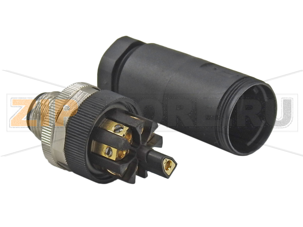 Штекер датчика / исполнительного элемента Phoenix Contact SACC-M12MS-8CON-PG9-M штыревые контакты, прямой, 8-контактный, M12, с механическим ключом А-типа, резьбовое соединение, металлическая накатанная гайка, кабельный ввод Pg9.Минимальный заказ: 1 шт.Упаковка: 1 шт.