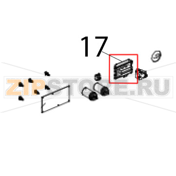 Cavo 5x1.5 MMQ, H07RN-F, L=15 m, MOR5.K1/6 Unox XF 190 Cavo 5x1.5 MMQ, H07RN-F, L=15 m, MOR5.K1/6 Unox XF 190Запчасть на деталировке под номером: 17