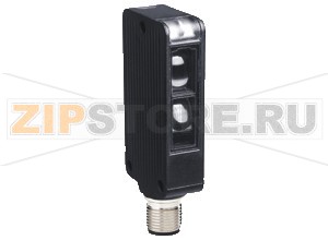 Рефлекторный датчик Retroreflective sensor MLV41-55/40a/82b/92/103 Pepperl+Fuchs Описание оборудованияRobust retroreflective sensor with polarization filter, compact housing design, 8&nbspm detection range, red light, light/dark on, PNP output, weak signal output, M12 plug