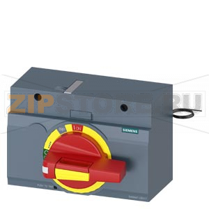 FRONT MOUNTED ROTARY OPERATOR EMERGENCY-OFF IEC IP30/40 ILLUMINATION KIT 24 V DC ACCESSORY FOR: 3VA5/6 400/600 Siemens 3VA9447-0EK17 