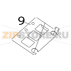 Earth plate Toshiba TEC B-852-TS12-QP Earth plate Toshiba TEC B-852-TS12-QPЗапчасть на деталировке под номером: 9