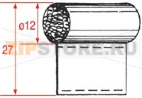 GASKET 12xh27 mm 12.5 m