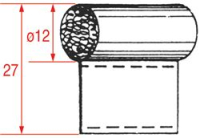 GASKET 12xh27 mm 12.5 m