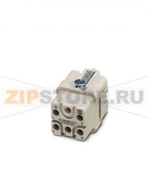 Гнездовая вставка HE AVYCON Phoenix Contact HC-B 5-EBUC серия B5, 5-полюсная, подключение обжимом.Минимальный заказ: 10 шт.Упаковка: 10 шт.