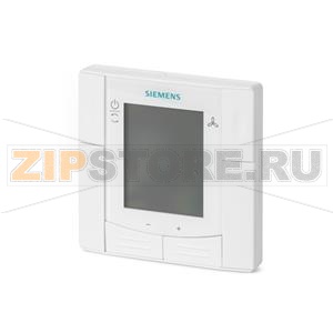 RDF300.02 - Контроллеры комнатной температуры для полузаглубленного монтажа с дисплеем для 4-трубных фэнкойлов и компрессоров в охладителях прямого действия Siemens RDF300.02 