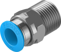 Штуцер с цанговым соединением Festo QS-3/8-10-50
