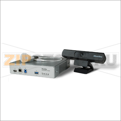 ClearOne COLLABORATE Versa Pro 50. Комплект ВКС в составе: Профессиональный аудиомикшер Converge Huddle; 1x подвесной потолочный микрофон Ceiling mic Array; Камера UNITE 50; Комплект питания PoE; Облачная лицензия COLLABORATE SPACE Pro 10 - 10 виртуальных 