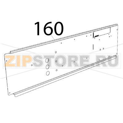 Dynamic electric components holder BL CL Unox XB 895 Dynamic electric components holder BL CL Unox XB 895Запчасть на деталировке под номером: 160