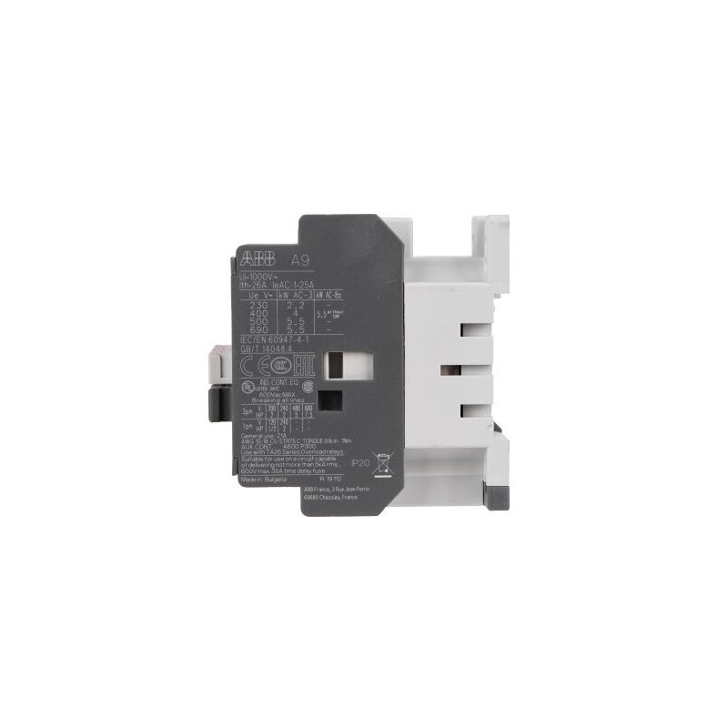 Миниконтактор Weishaupt A9-30-10 