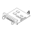 Expansion I/O PC board ass'y Toshiba TEC B-852-TS12-CN
