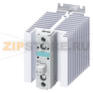 ПОЛУПРОВОДНИКОВОЕ РЕЛЕ  3RF2 AC51 40 A 40 DEG. C 200-600 V / 4-30 V DC ВИНТ.КОНТАКТЫ BLOCKING VOLTAGE 1200 V Siemens 3RF2340-1AA45 