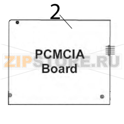 Kit maint PCMCIA board assy Zebra 90XiIII Plus Kit maint PCMCIA board assy Zebra 90XiIII PlusЗапчасть на деталировке под номером: 2