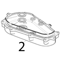 Gear case kit Scotsman AF 124