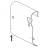 Kit media rewind plate to be used with cutter option Zebra 96XiIII Plus