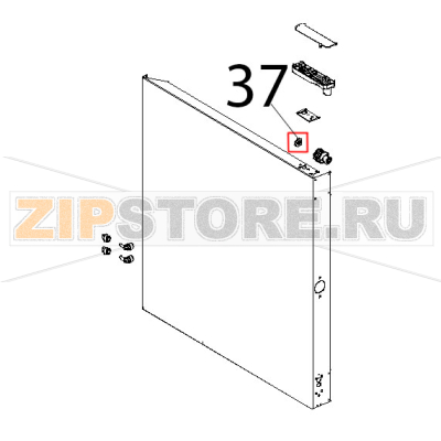 Guarnizione D=24, raccordo 3/4, GOMMA and RETE Unox XBC 604P Guarnizione D=24, raccordo 3/4, GOMMA and RETE Unox XBC 604PЗапчасть на деталировке под номером: 37