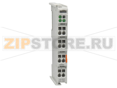 Интерфейс RS-485; регулируемые; светло-серые Wago 750-653/003-000 