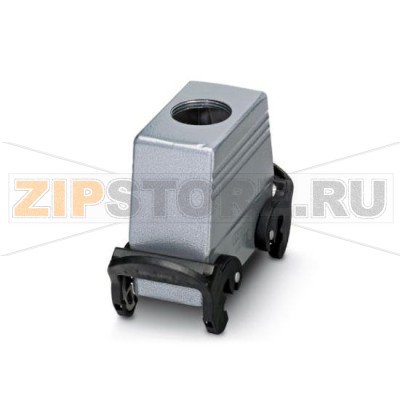 Сальниковый корпус HEAVYCON B16 Phoenix Contact HC-B 16-TMQ-76/O1STM32G с двумя защелками, высота 76 мм, с резьбой 1xM32, прямое подключение кабеля.Минимальный заказ: 10 шт.Упаковка: 10 шт.