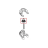Coffee grinding adjustment gear P0049 Saeco Syntia Cappuccino