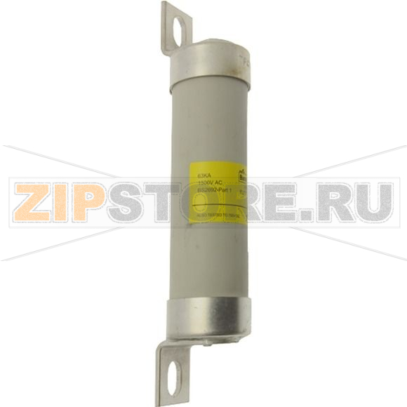 Предохранитель, 100 A, AC 1500 В, DC 660 В, 63 кА, 40x192 мм, gL/gG, BS Eaton 100A 1500V AC 660V 
