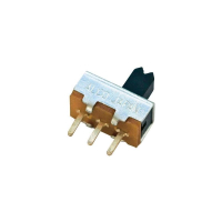 Переключатель движковый 125 В/AC, 0.25 А, 1 x вкл/выкл, 1 шт TE Connectivity 1825115-1