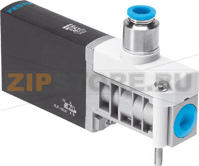 Распределитель с электроуправлением Festo MHP4-MS1H-3/2G-QS-8 