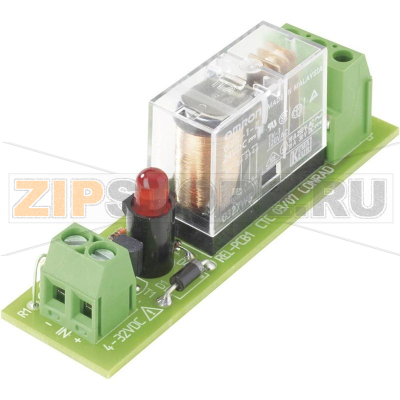 Плата релейная 12 В/DC TRU Components REL-PCB1 1 