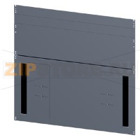 SIVACON, base, with side cable entry, T: 1000 mm, W: 1000 mm, zinc-plated Siemens 8MF1000-2UB51-2