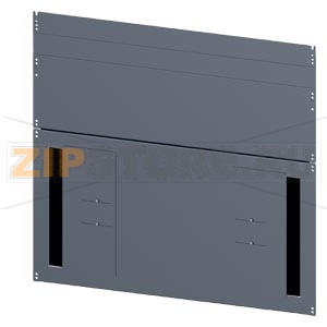 SIVACON, base, with side cable entry, T: 1000 mm, W: 1000 mm, zinc-plated Siemens 8MF1000-2UB51-2 