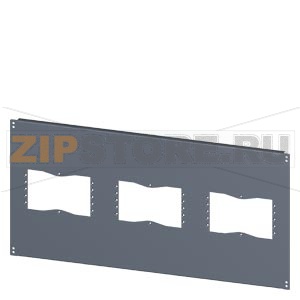 SIVACON, base, with cutouts for flanges, IPXX, T: 600 mm, W: 1000 mm, zinc-plated Siemens 8MF1006-2UB52-0 