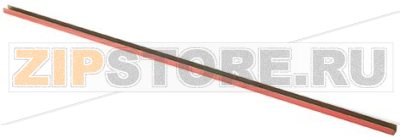 PROFILO PER VETRO A U VERNICIATO ROSSO 