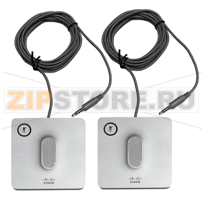 Микрофон настольный 1.8 м, 2 шт Cisco CP-8832-MIC-WIRED 