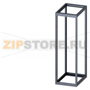 SIVACON, Supporting structure, for standard Empty enclosure, H: 2000 mm, W: 600 mm, T: 800 mm, zinc-plated Siemens 8MF1068-2GS30 