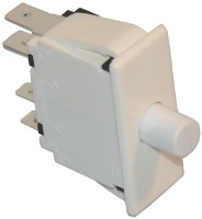 БЕЛАЯ КНОПКА ВЫКЛЮЧАТЕЛЯ 40X14 ММ