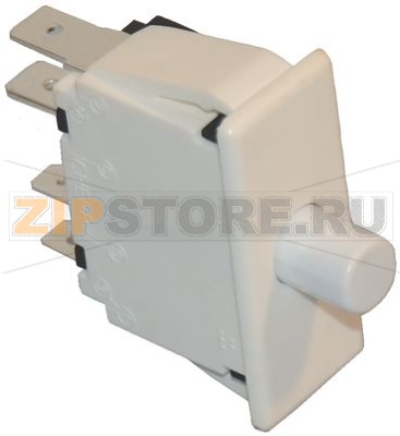 БЕЛАЯ КНОПКА ВЫКЛЮЧАТЕЛЯ 40X14 ММ 