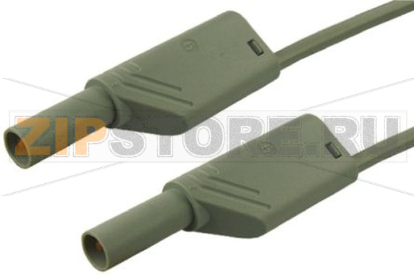 Провод испытательный 2 м, 32 A, 1000 В/AC/DC, серый Hirschmann 934089106 