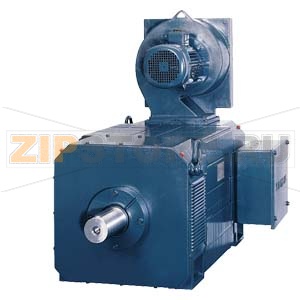 Электродвигатель постоянного тока, IP54, Air/water cooler, uncompensated Armature control up to 10rpm M=constant 156 kW, 1260rpm, 420 V, 408A Siemens 1HS6226-.ND..-1VV3 